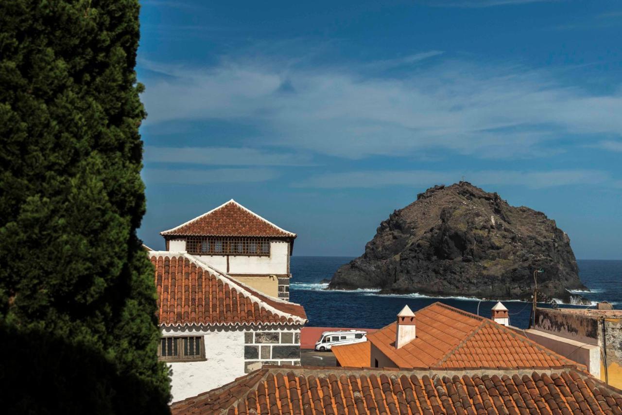 Vivienda El Cipres. Terraza Con Espectaculares Vistas Al Mar. Lägenhet Garachico  Exteriör bild